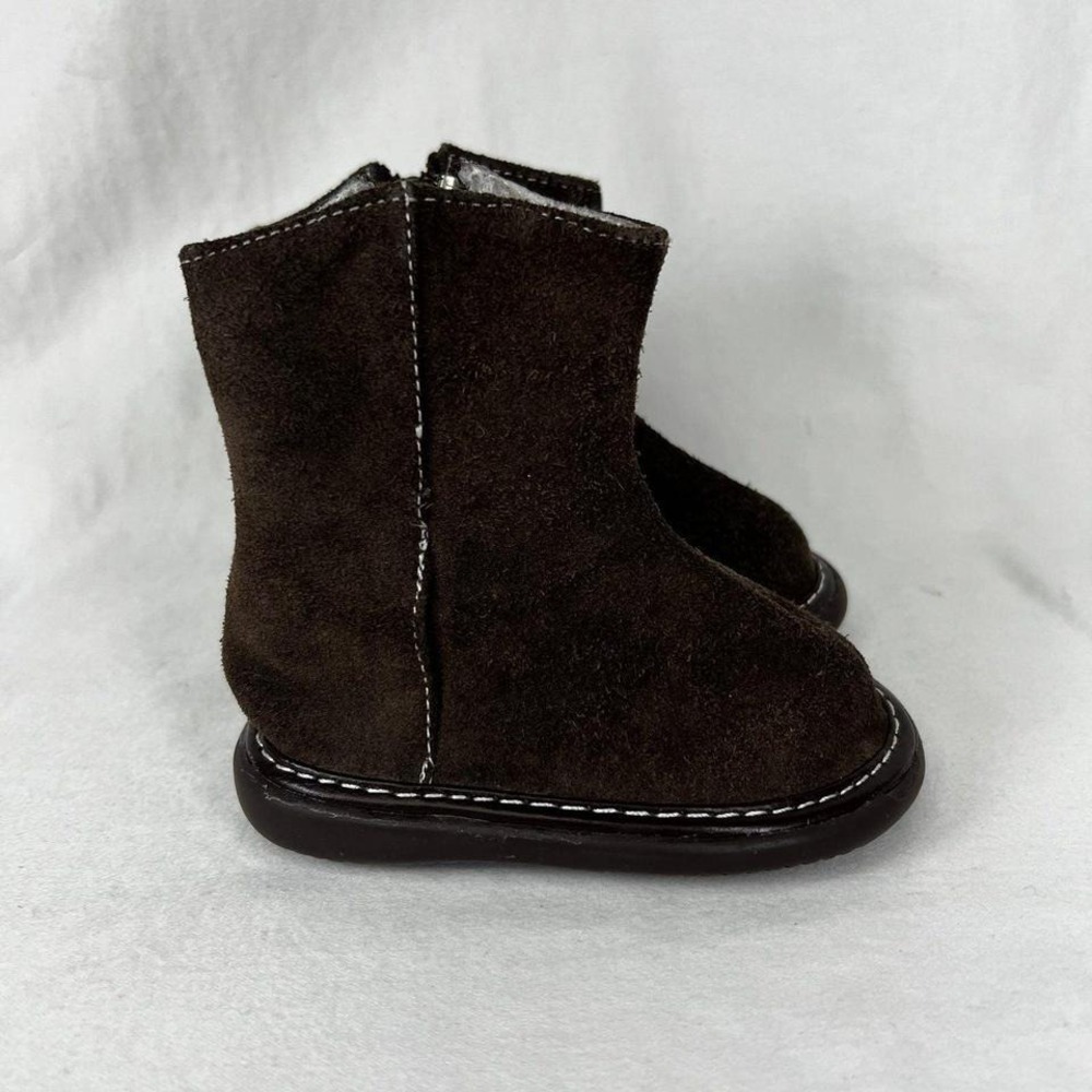 Size 3 Wee Squeak Leather Boots